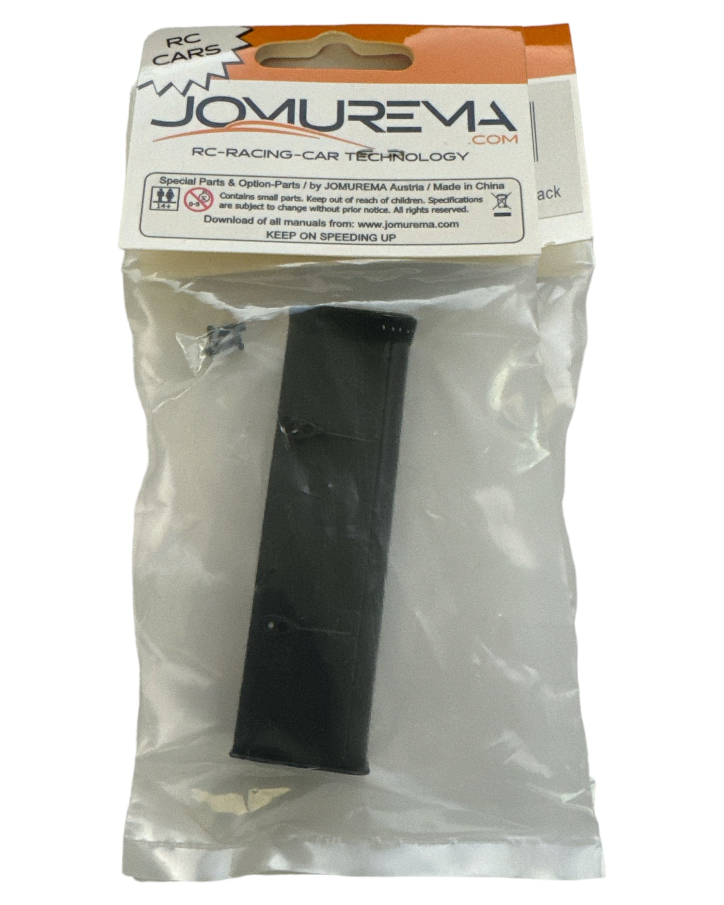 Rear Wing D-Force-1 Black for Jomurema GT01 - Jomurema JOM280240