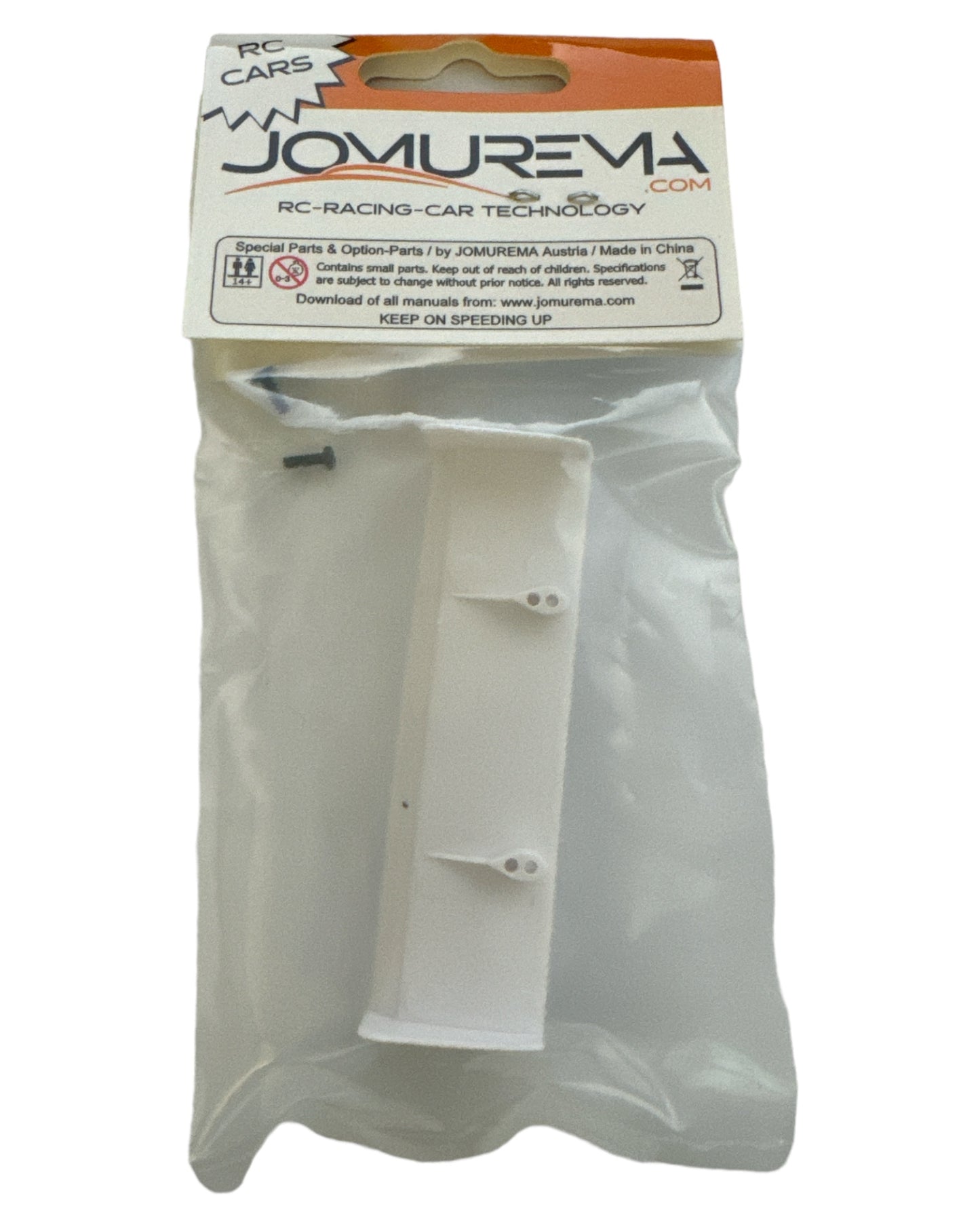 Rear Wing D-Force-1 White for Jomurema GT01 - Jomurema JOM280241