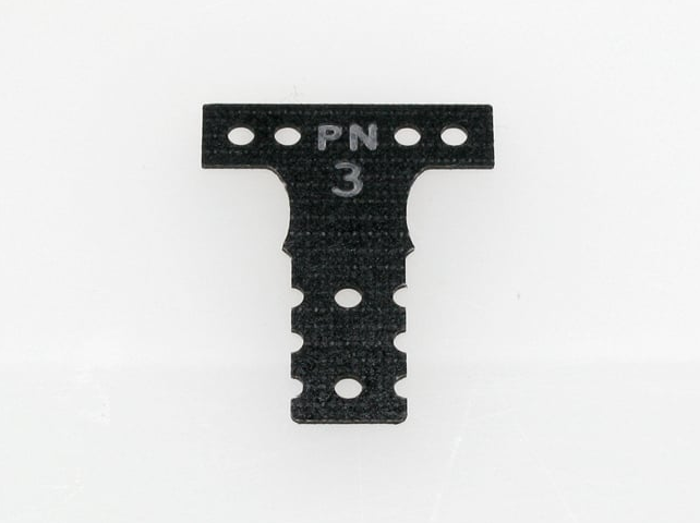 Mini-Z MR03 MM G10 Black Fiber Glass T-Plate - PN Racing MR3042K,3043K, 3044K, 3045K