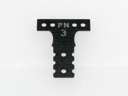 Mini-Z MR03 MM G10 Black Fiber Glass T-Plate - PN Racing MR3042K,3043K, 3044K, 3045K