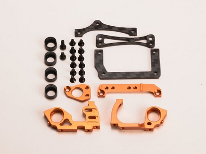 Mini-Z V5 LCG 98mm Motor Mount (Orange) - PN Racing MR3300