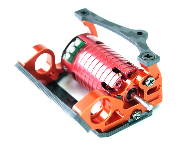 Mini-Z V5 LCG 98mm Motor Mount (Orange) - PN Racing MR3300