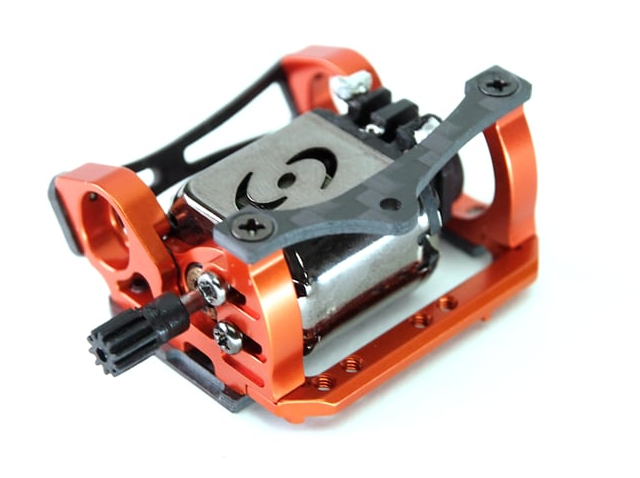 Mini-Z V5 LCG 98mm Motor Mount (Orange) - PN Racing MR3300