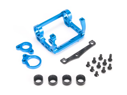 Mini-Z V4 94-98mm Motor Mount for Kyosho Motor (Blue) - PN Racing MR3311AB